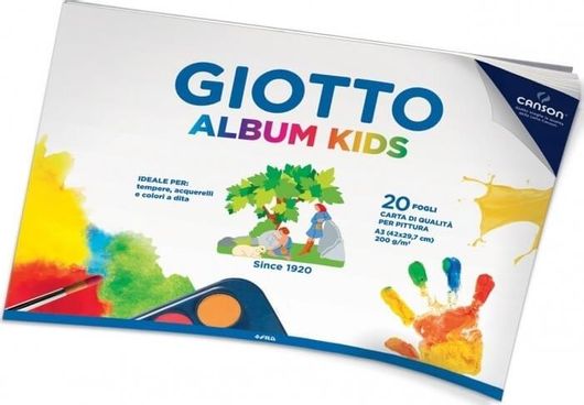 Μπλοκ Giotto Album Kids 20φ. 21 Χ 29.7cm 200gr