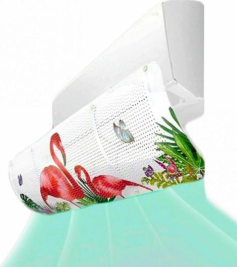 Οδηγός Ροής Αέρα Κλιματιστικού CMR-AC-C11 90x27cm Φλαμίνγκο