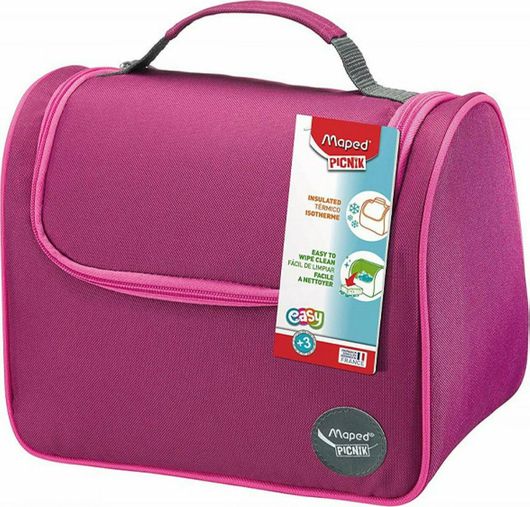 Τσαντάκι Φαγητού Maped Ισοθερμικό Χειρός Μ25xΠ17xΥ19cm Ροζ