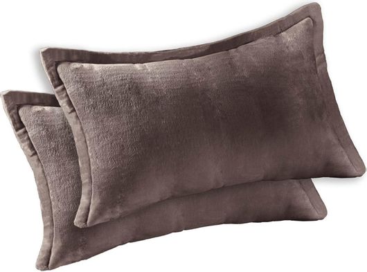 Μαξιλαροθήκες Σετ Guy Laroche Mondo Oxford 50x70cm Καφέ