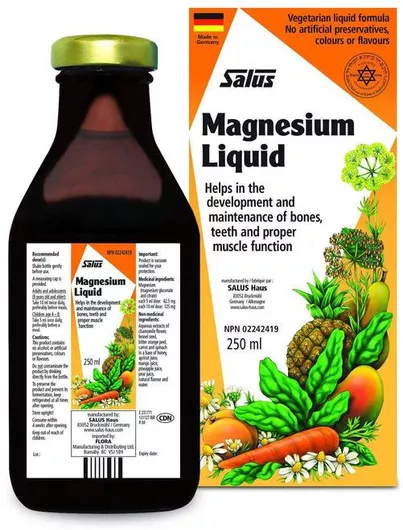 Salus Haus Floradix Magnesium Liquid Formula 250ml