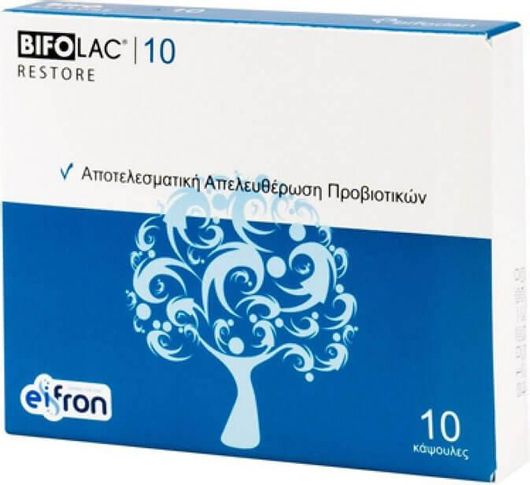 Bifolac Restore Προβιοτικά 10 Κάψουλες