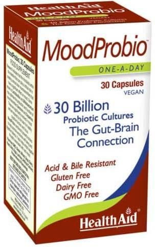 Health Aid Moodprobio με Προβιοτικά και Πρεβιοτικά 30 Κάψουλες