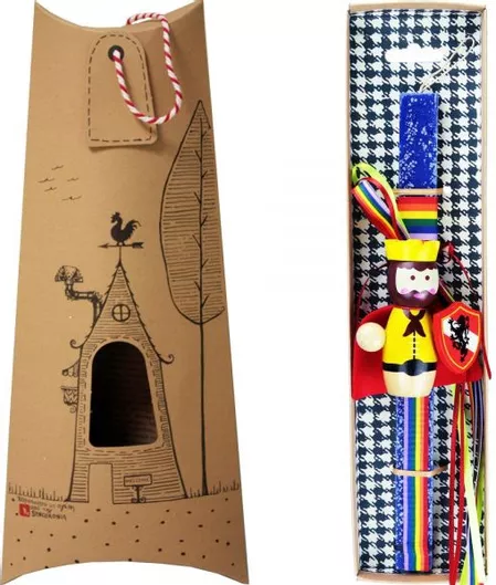 Πασχαλινή Λαμπάδα Synchronia The King Μπλε