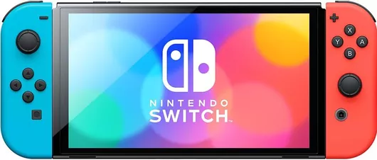 Nintendo Switch OLED Neon Blue & Red