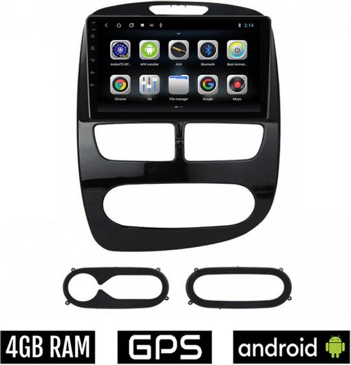 Ηχοσυστήματα Αυτοκινήτου για Renault Clio 2012 - 2015 με Bluetooth/USB/WiFi/GPS & Οθόνη Αφής 10"