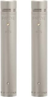 Μικρόφωνο Rode NT5 PAIR Πυκνωτικό με Σύνδεση XLR & Τοποθέτηση Shock Mounted/Clip On για Studio Ασημί