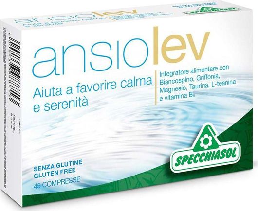 Specchiasol Ansiolev Συμπλήρωμα για το Άγχος 45 Ταμπλέτες