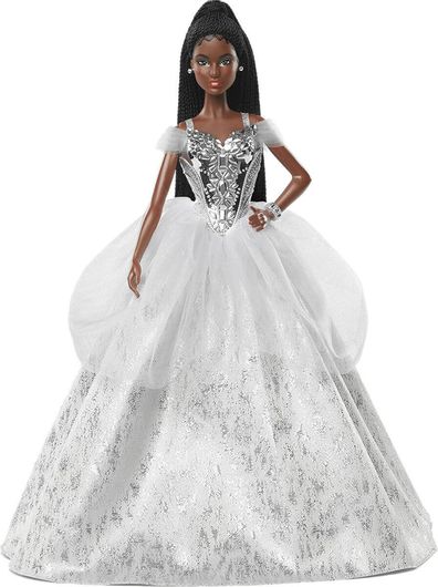 Κούκλα Συλλεκτική Barbie Silver Holiday 2021 για 6+ Ετών