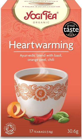 Τσάι Yogi Tea Heartwarming 17 Φακελάκια