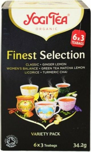 Βιολογικό Αγιουβερδικό Τσάι Finest Selection Yogi Tea 6x3 φακελάκια