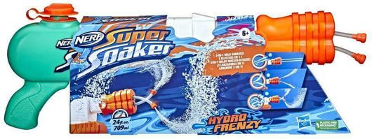 Nerf Hasbro Νεροπίστολο Hydro Frenzy Super Soaker για 6+ Ετών