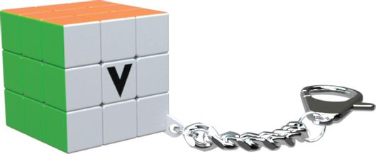 Μπρελόκ Γρίφος V-Cube V-Cube 3 Flat Keychain VK-F