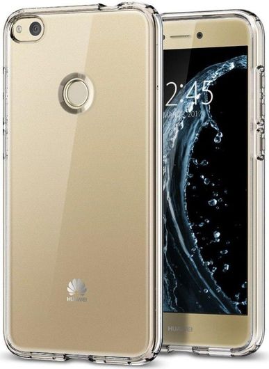 Θήκη Κινητού Spigen Back Cover για Huawei P8 Lite/P9 Lite Σιλικόνης Διάφανη