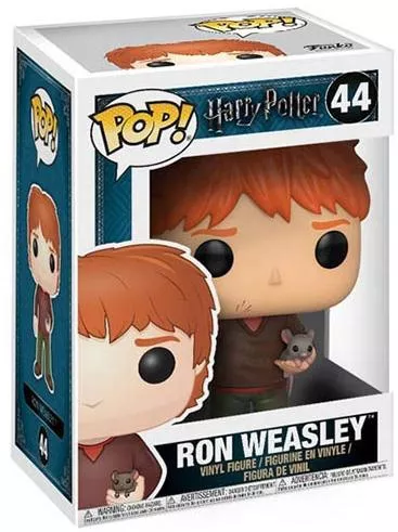 Funko Pop! Harry Potter - Ron Weasley With Scabbers #14938