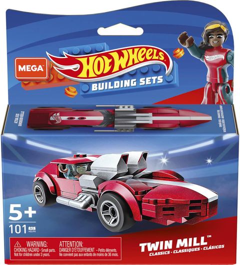 Τουβλάκια Mega Bloks Twin Mill για 5+ Ετών 101τμχ