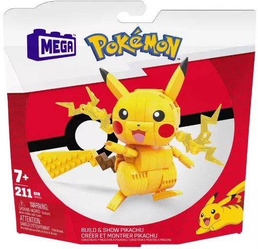 Τουβλάκια Mega Bloks Mega Construx: Pokémon M Pikachu για 6+ Ετών