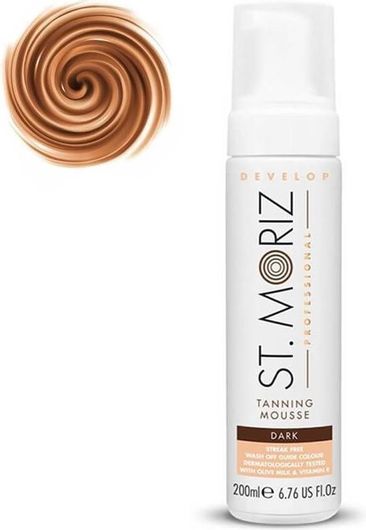 Tanning Mousse St.Μoriz Dark 200ml