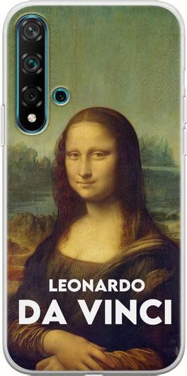 Θήκη Κινητού Back Cover για Huawei Nova 5T - Flexible TPU - Leonardo Da Vinci