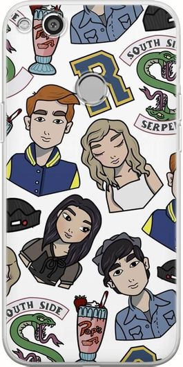 Θήκη Κινητού Back Cover για Huawei P9 Lite 2017 / P8 Lite 2017 - Flexible TPU - Riverdale