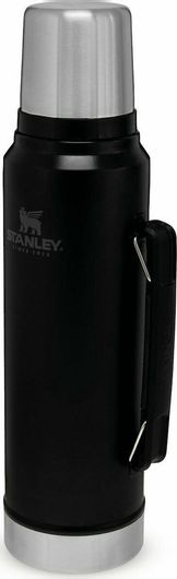 Μπουκάλι Θερμός Stanley Classic Legendary Bottle Matte Black 1lt