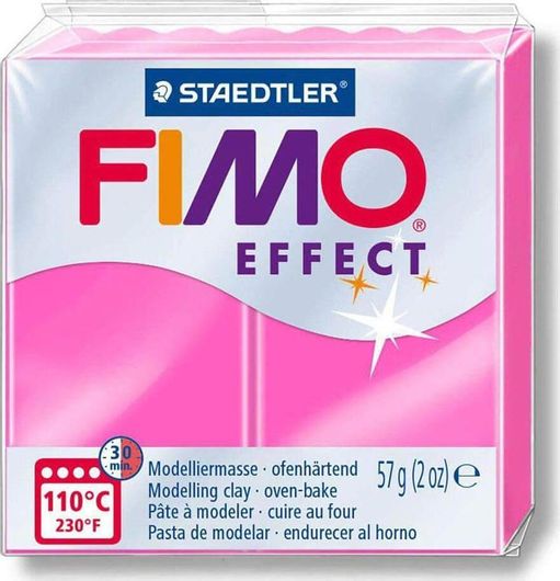 Πηλός Fimo Effect 57gr Neon Fuchsia
