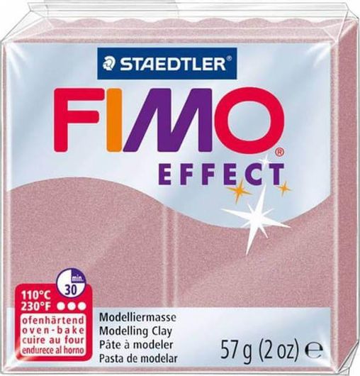 Πηλός Fimo Effect 57gr Pearl Rose Gold