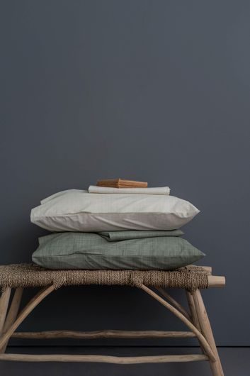 Σετ Μαξιλαροθήκες Palamaiki Lina 50x75cm Μπεζ