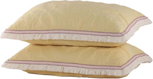 Σετ Μαξιλαροθήκες Nef-Nef Lola 52x72cm Κίτρινο