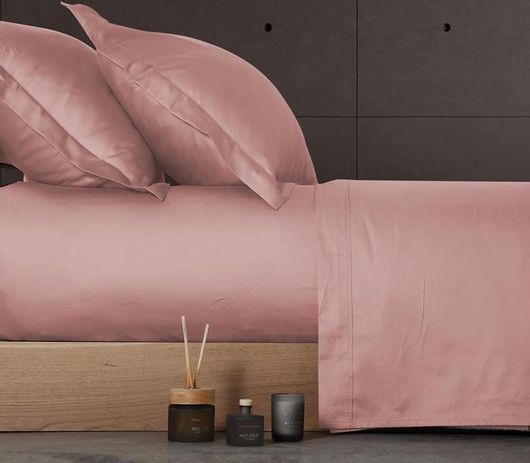 Σετ Μαξιλαροθήκες Nef-Nef Elements 52x72cm Ροζ