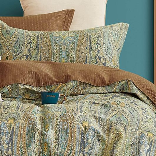 Σετ Μαξιλαροθήκες Melinen Luxus 50x70cm Πολύχρωμο