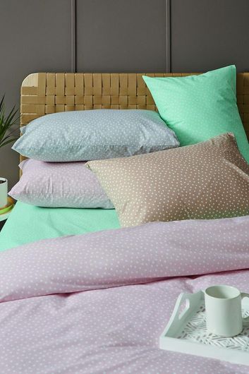 Σετ Μαξιλαροθήκες Palamaiki Confetti 50x70cm Ροζ