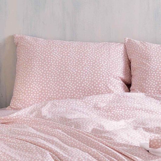 Σετ Μαξιλαροθήκες Rythmos Cute 50x70cm Ροζ