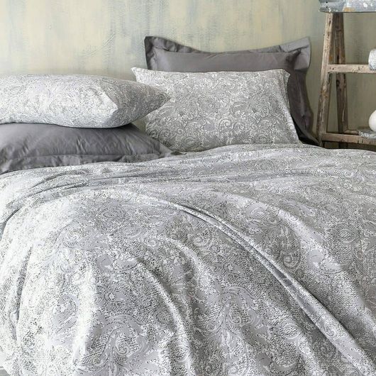 Σετ Μαξιλαροθήκες Rythmos Bonnie 50x70cm Γκρι