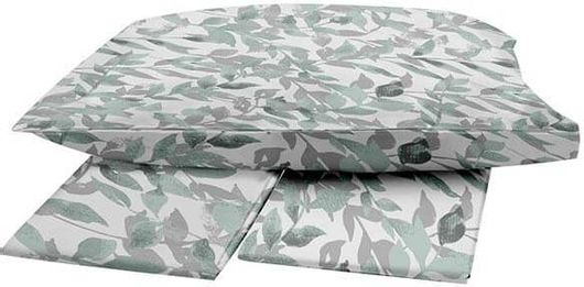 Σετ Μαξιλαροθήκες Sunshine Home Menta 50 50x70cm Γκρι