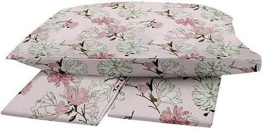 Σετ Μαξιλαροθήκες Sunshine Home Menta 70 50x70cm Ροζ