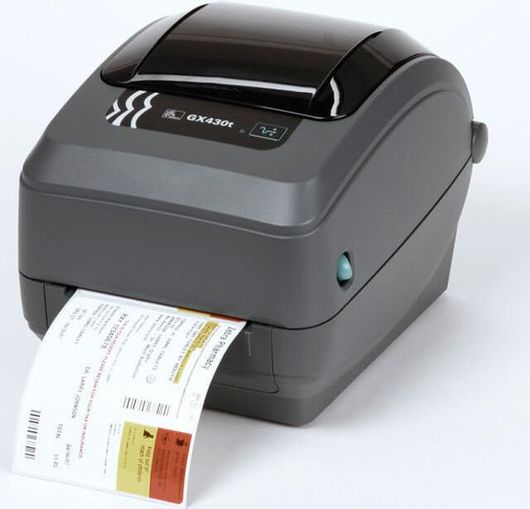 Εκτυπωτής Ετικετών Zebra GX430t Θερμικής Μεταφοράς USB / Parallel / Serial 300 dpi