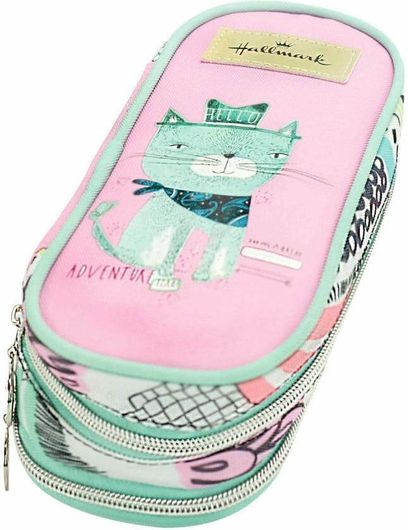 Κασετίνα Οβάλ Hallmark Paper Cloth Cat 333-05141