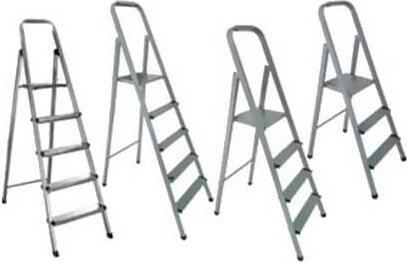Σκάλα Απλή JB Σιδερένια 5 & 1 Σκαλοπάτια 1.85m