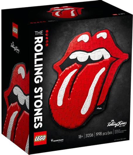 Lego Art: The Rolling Stones για Lego Art: The Rolling Stones #31206