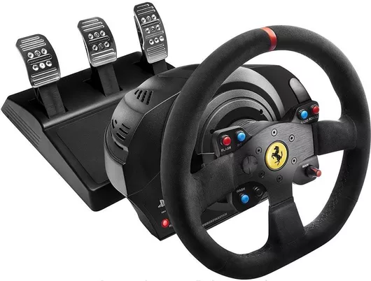 Τιμονιέρα Thrustmaster T300 Ferrari Integral Racing Wheel Alcantara Edition με Πετάλια για PC / PS3 / PS4 με 1080° Περιστροφής