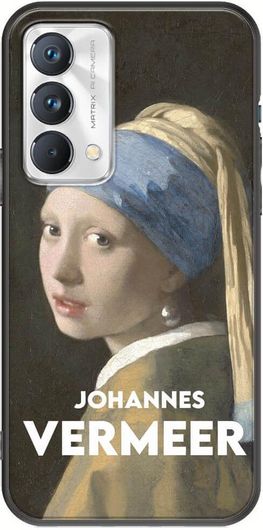 Θήκη Κινητού Back Cover για Realme GT Master Edition - Black TPU - Johannes Vermeer