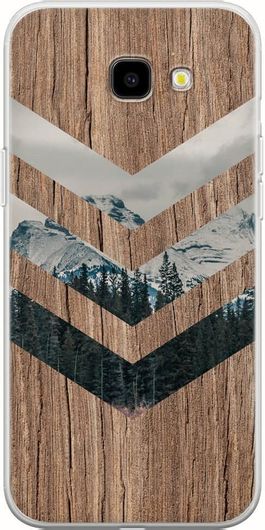 Θήκη Κινητού Back Cover για Samsung Galaxy A5 2017 - Flexible TPU - Chevron Of Mountain