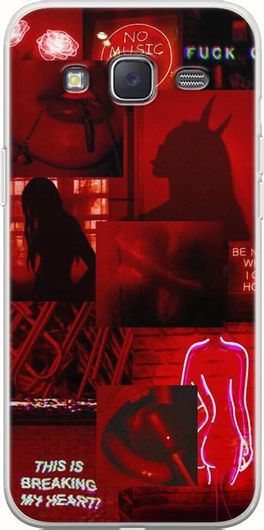 Θήκη Κινητού Back Cover για Samsung Galaxy J5 2015 - Flexible TPU - Aesthetic Red