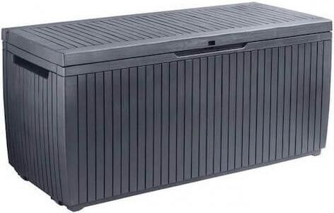 Μπαούλο Keter Springwood Αποθήκευσης Εξωτερικού Χώρου Πλαστικό 305lt Γκρι