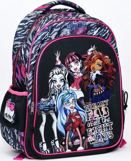Σχολική Τσάντα Δημοτικού Gim Monster High Πολύχρωμο