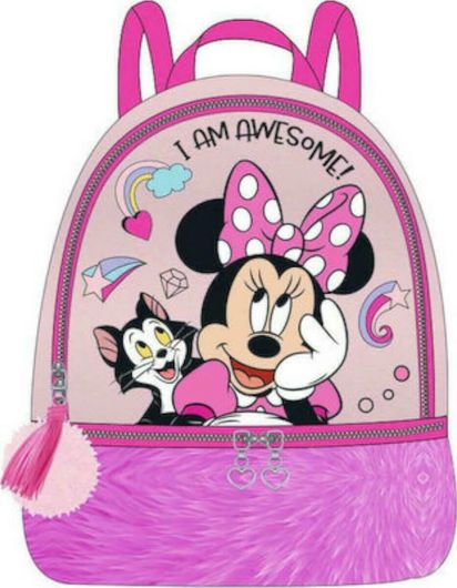 Σχολική Τσάντα Νηπίου Διακάκης Minnie Μ21 x Π10 x Υ26cm Φούξια