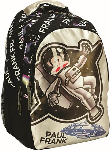 Σχολική Τσάντα Πλάτης Δημοτικού Back Me Up Paul Frank Drifter Space Πολύχρωμο