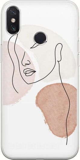 Θήκη Κινητού Back Cover για Xiaomi Mi A2 / 6X - Flexible TPU - Girl Look