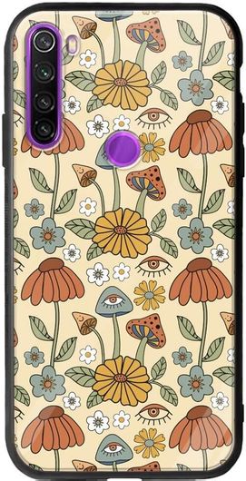 Θήκη Κινητού Back Cover για Xiaomi Redmi Note 8 - Groove TPU - Hippie Mushrooms